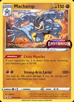 Machamp SWSH243 Sword & Shield Promos
