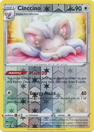 Cinccino 147/202 Sword & Shield