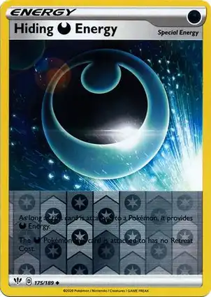 Hiding Darkness Energy 175/189 Darkness Ablaze