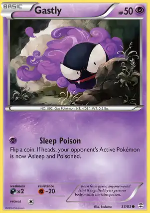 Gastly 33/83 Generations