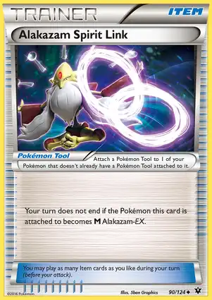 Alakazam Spirit Link 90/124 Fates Collide