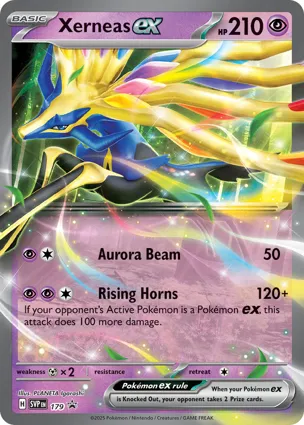Xerneas ex 179 Scarlet & Violet Promos