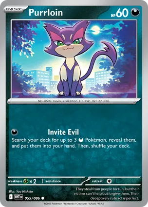 Purrloin 055/086 White Flare