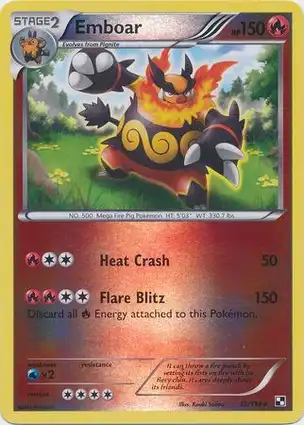 Emboar 19/114 Black & White