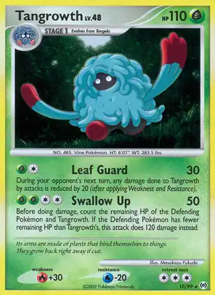 Tangrowth 10/99 Arceus