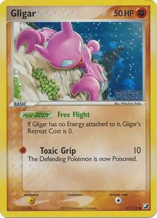 Gligar 57/115 EX Unseen Forces