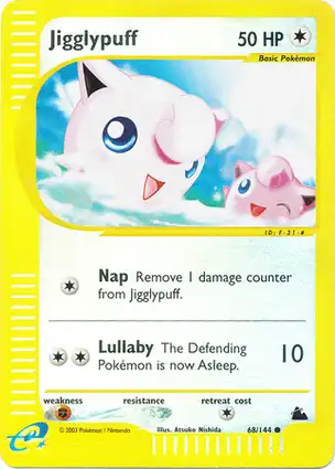 Jigglypuff 68/144 Skyridge