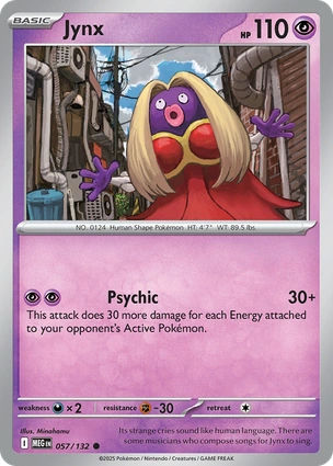 Jynx 057/132 Mega Evolution