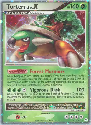 Torterra LV.X 122/130 Diamond & Pearl