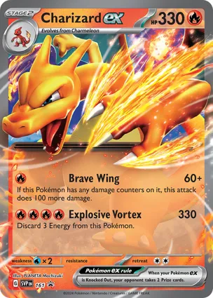 Charizard ex 161 Scarlet & Violet Promos