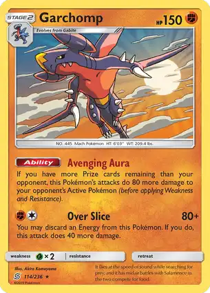 Garchomp 114/236 Unified Minds
