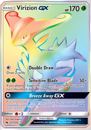 Virizion-GX 217/214 Lost Thunder