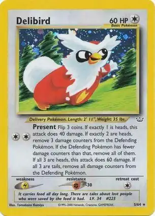 Delibird 5/64 Neo Revelation