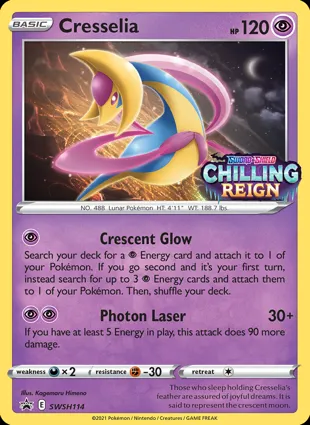 Cresselia SWSH114 Sword & Shield Promos