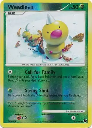 Weedle 93/106 Great Encounters
