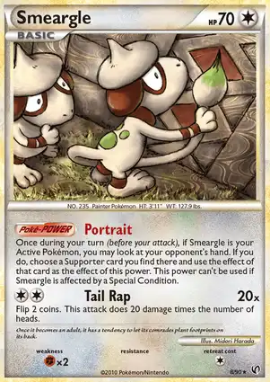 Smeargle 8/90 Undaunted