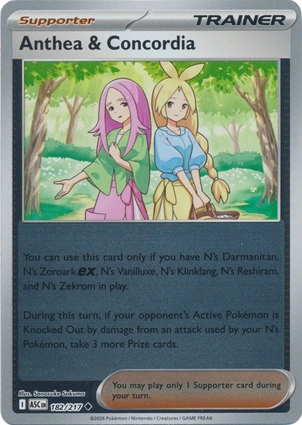 Anthea & Concordia 182/217 Ascended Heroes