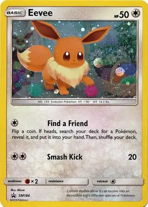 Eevee SM184 Sun & Moon Promos