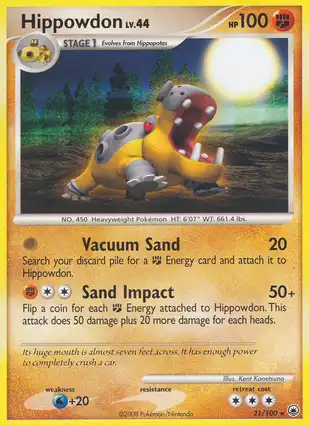 Hippowdon 21/100 Majestic Dawn