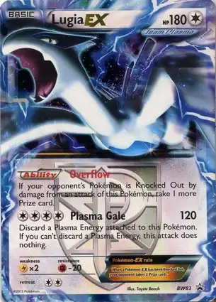 Lugia EX BW83 Black & White Promos