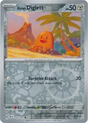 Alolan Diglett 122/191 Surging Sparks