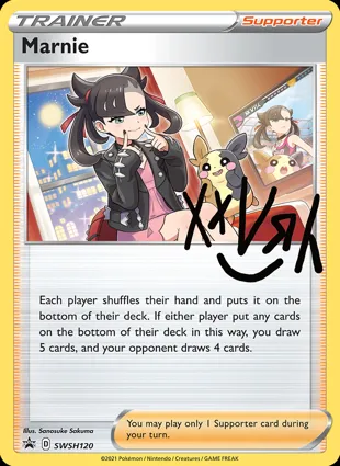 Marnie SWSH120 Sword & Shield Promos
