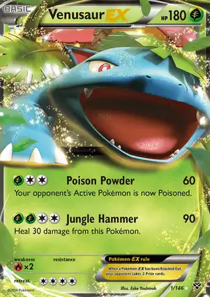 Venusaur-EX 1/146 XY