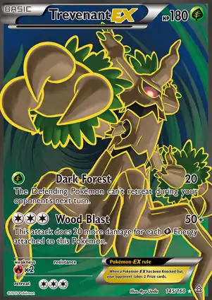 Trevenant-EX 145/160 Primal Clash