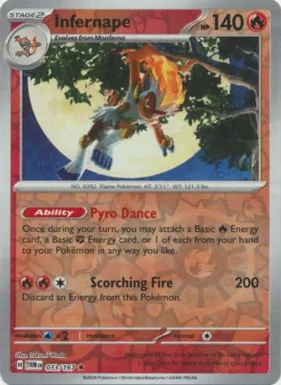 Infernape 033/167 Twilight Masquerade