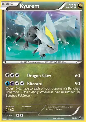 Kyurem 21/20 Dragon Vault