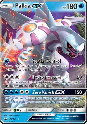 Palkia-GX 20/131 Forbidden Light