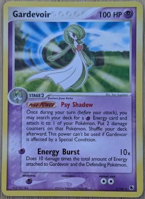 Gardevoir 7/109 EX Ruby & Sapphire