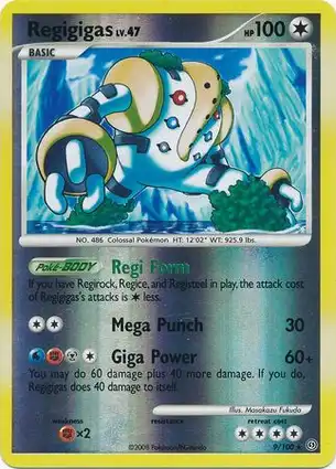 Regigigas 9/100 Stormfront