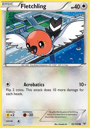 Fletchling 82/108 Roaring Skies