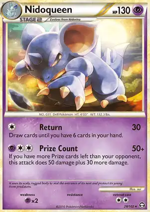 Nidoqueen 28/102 Triumphant