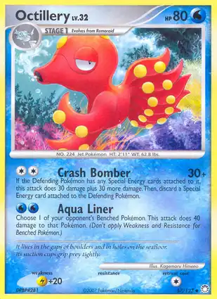 Octillery 57/123 Mysterious Treasures
