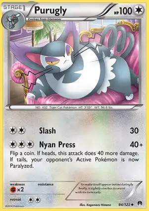 Purugly 94/122 BREAKpoint