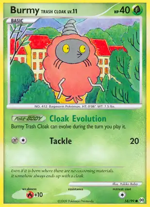 Burmy Trash Cloak 58/99 Arceus