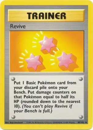 Revive 89/102 Base Set Unlimited