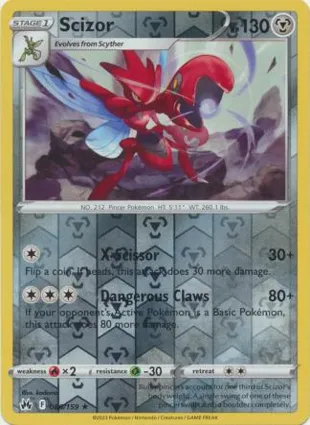 Scizor 086/159 Crown Zenith