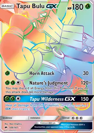 Tapu Bulu-GX 149/147 Burning Shadows