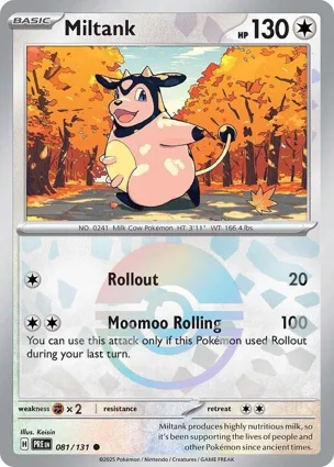 Miltank 081/131 Prismatic Evolutions