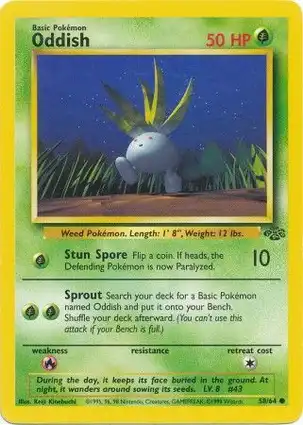 Oddish 58/64 Jungle