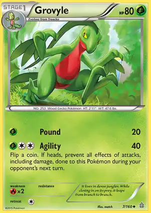 Grovyle 7/160 Primal Clash