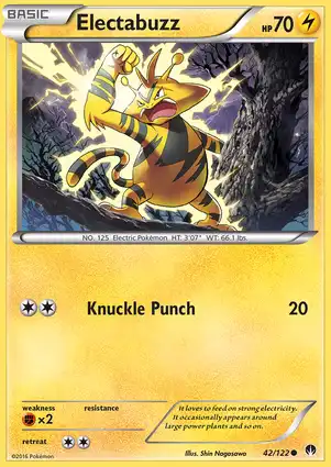 Electabuzz 42/122 BREAKpoint