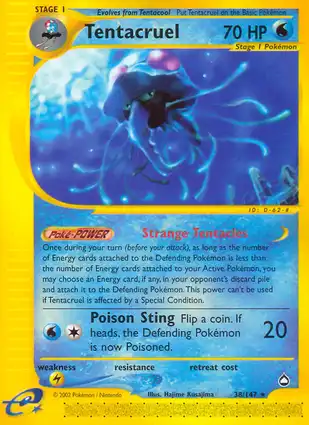 Tentacruel 38/147 Aquapolis