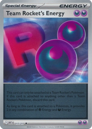 Team Rocket's Energy 217/217 Ascended Heroes