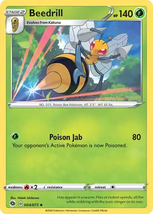 Beedrill 004/073 Champion's Path