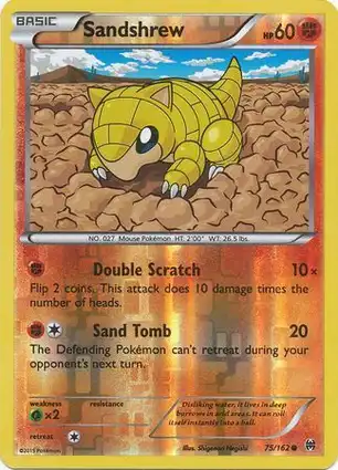 Sandshrew 75/162 BREAKthrough