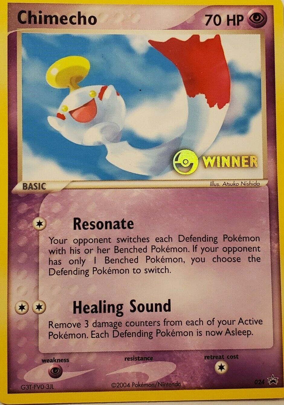 Chimecho 024 EX Nintendo Promos